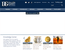 Tablet Screenshot of dillongage.com